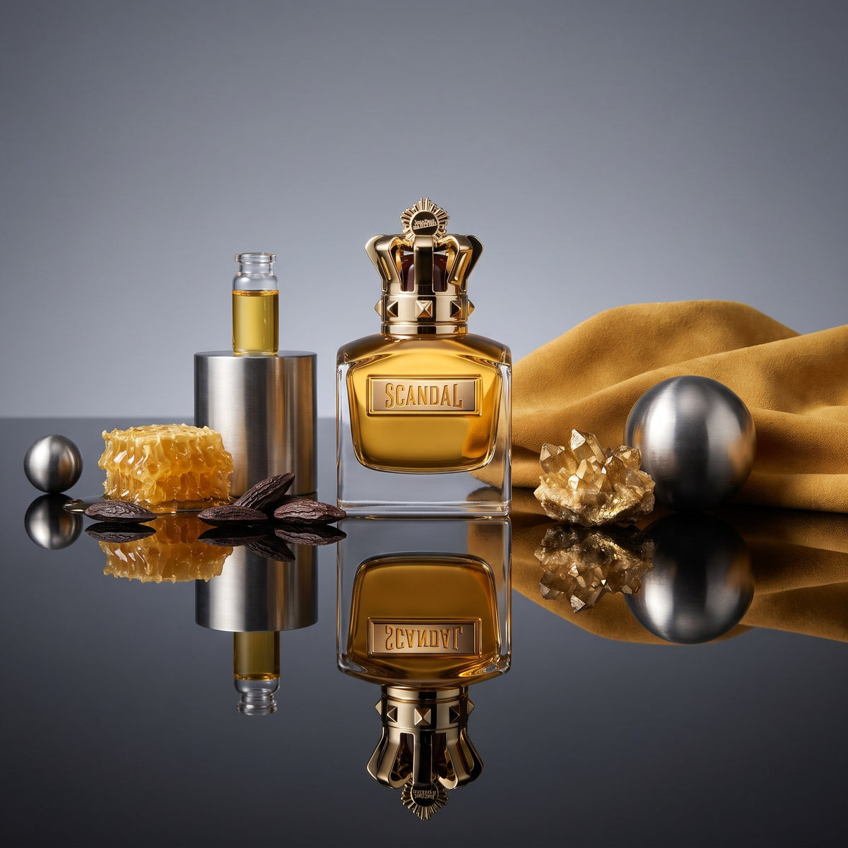 JEAN PAUL GAULTIER SCANDAL ABSOLU PARFURM 100ML MEN TESTER