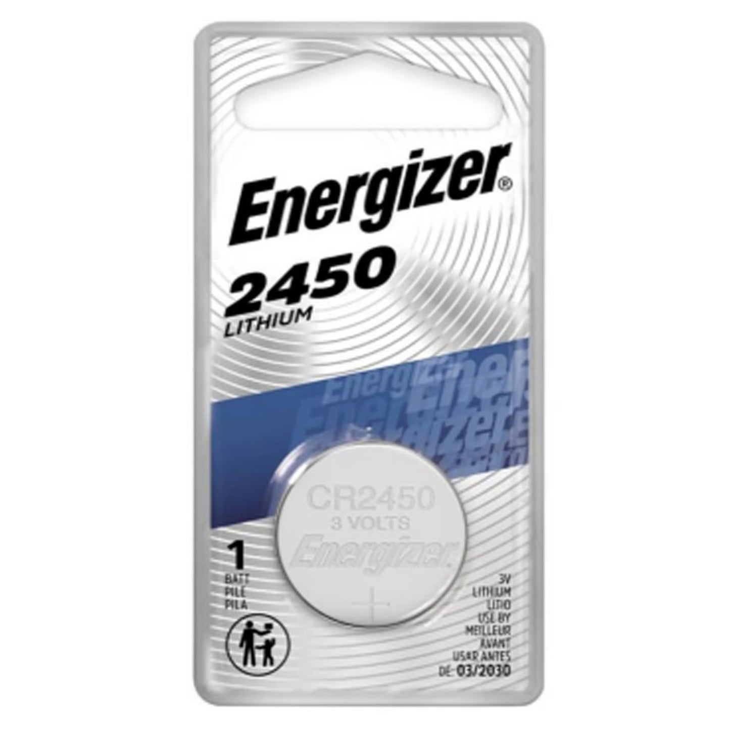 Pila de litio CR2450 3V - Energizer