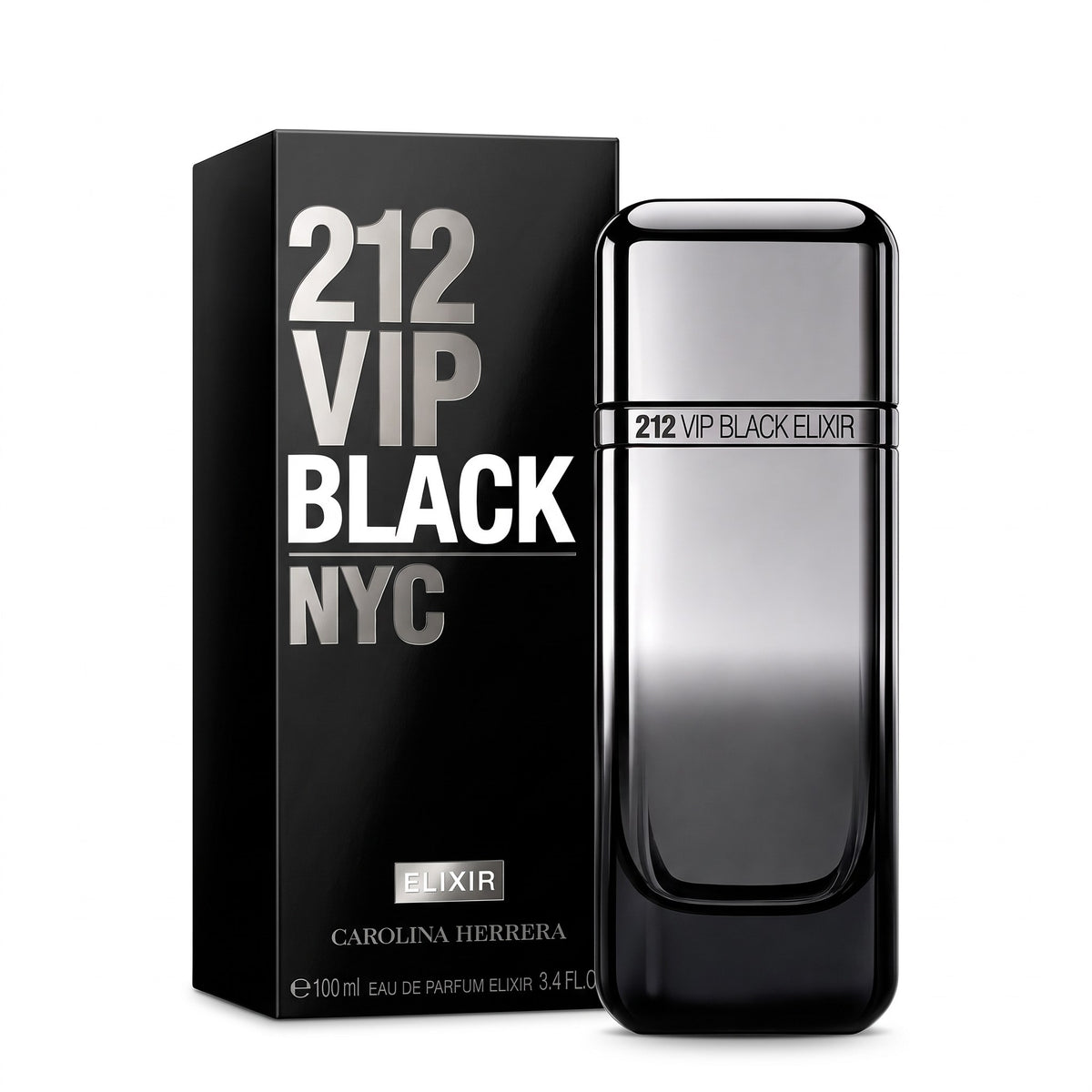 CAROLINA HERRERA 212 VIP BLACK ELIXIR EDP 100ML MEN