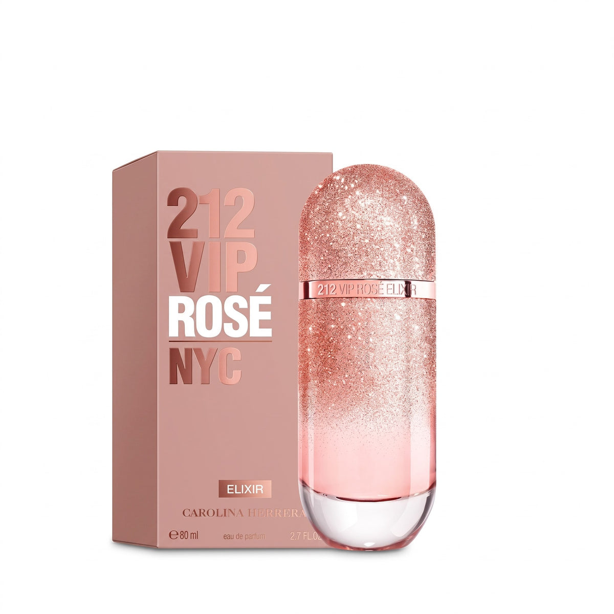 CAROLINA HERRERA 212 VIP ROSE ELIXIR EDP 80ML WOMAN