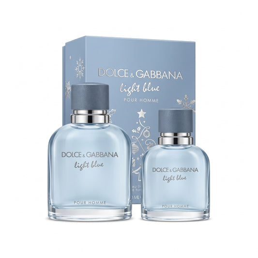DOLCE & GABBANA LIGHT BLUE POUR HOMME EDT 100ML+ LBPH EDT 50ML XMAS25