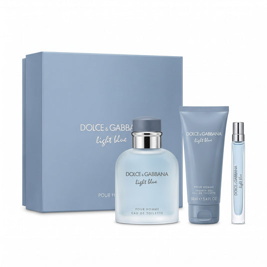 DOLCE & GABBANA XMAS25 LBPH EDT 100ML+SG 50ML+EDT 10ML MEN SET