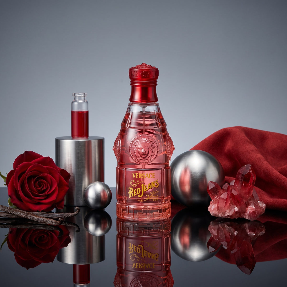 VERSACE RED JEANS EDT 75 ML WOMAN TESTER