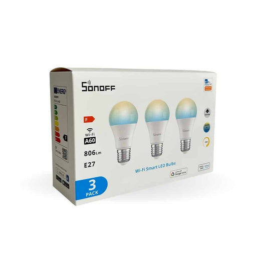Pack 3 ampolletas WIFI LED - Sonoff