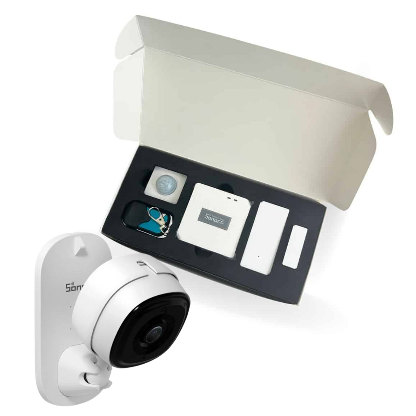Kit de seguridad SONOFF + Cámara WIFI Slim